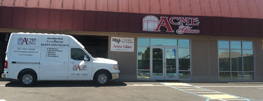 Glass and windows in fairfield, acme glass company in solano county