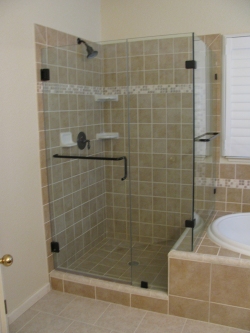 custom shower