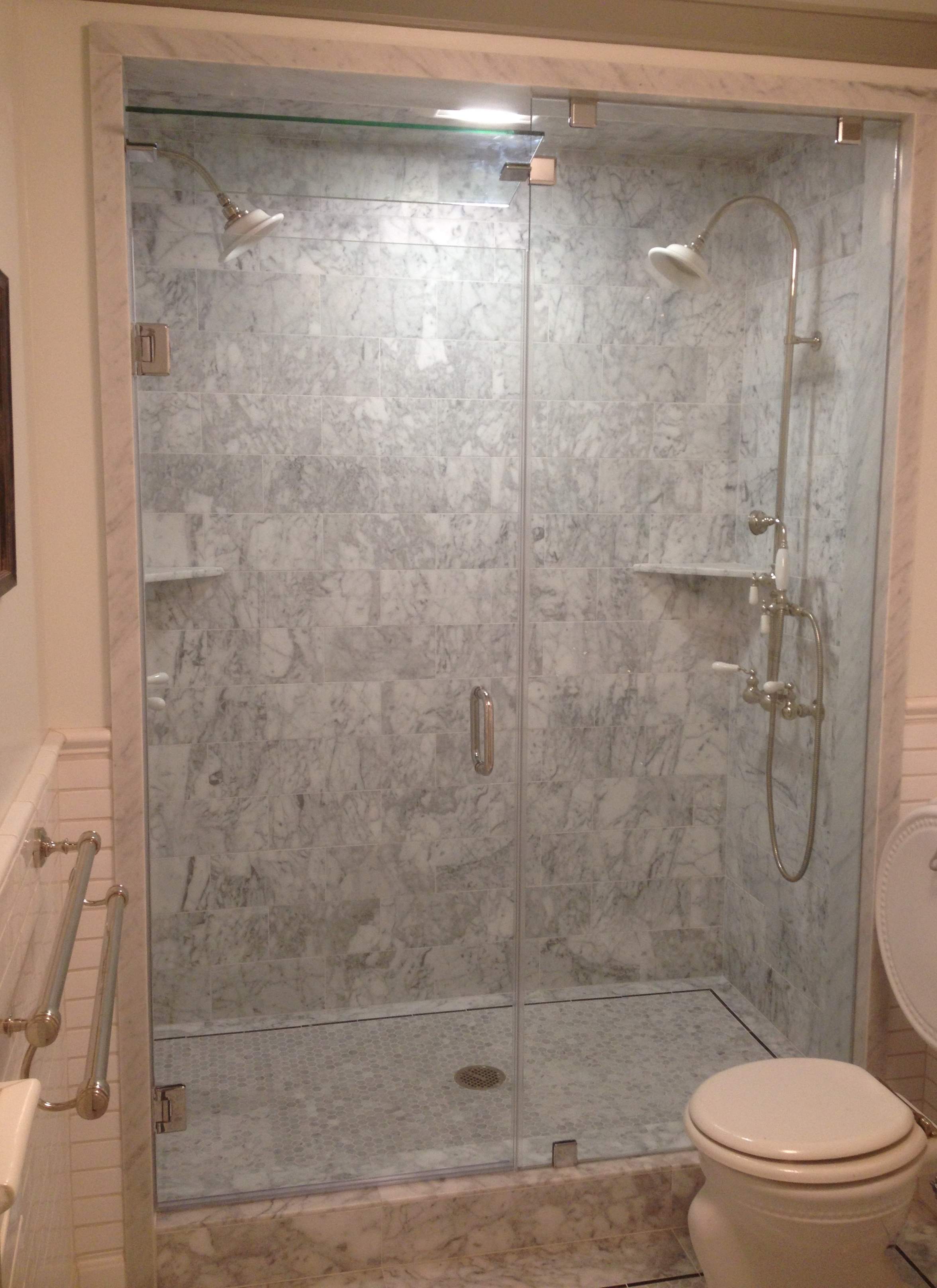 custom shower door